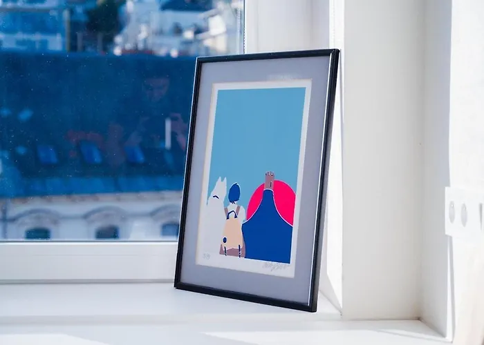 Lägenhet Charming Train Lines *